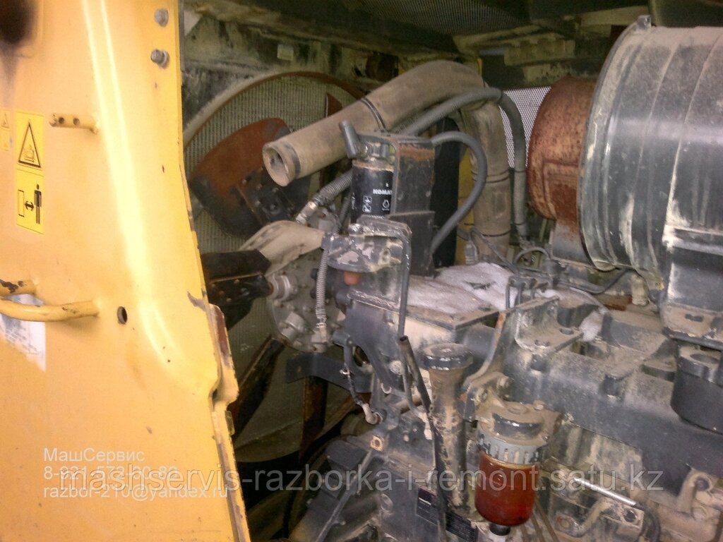 Двигатель БУ для экскаваторов Komatsu SA6D102 D95 D125 D114 от компании ГК "МашСервис" Запчасти и Ремонт спецтехники - фото 1