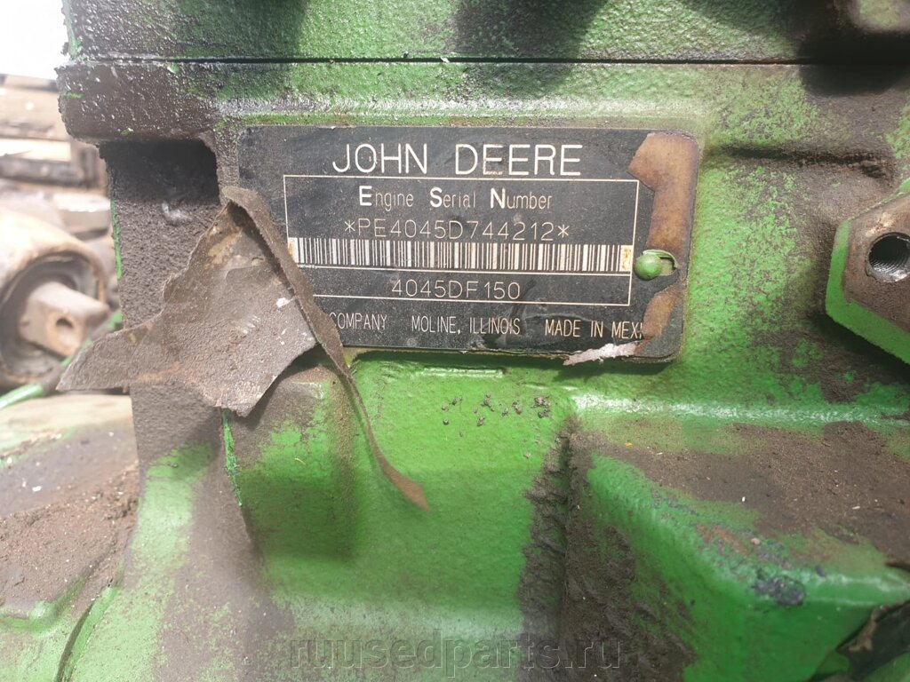 Двигатель бу John Deer 4045 DF150 от компании ГК "МашСервис" Запчасти и Ремонт спецтехники - фото 1