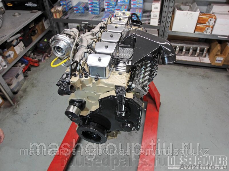Двигатель CASE CX210 CUMMINS 5,9C от компании ГК "МашСервис" Запчасти и Ремонт спецтехники - фото 1