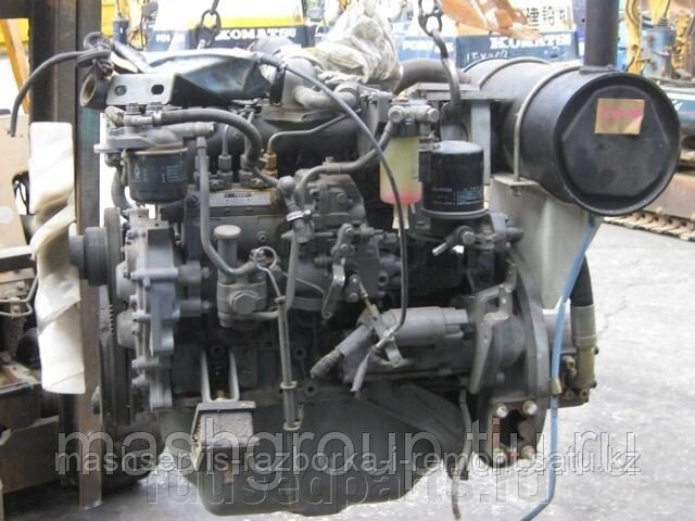 Двигатель CASE CX210 ISUZU 4JG1 от компании ГК "МашСервис" Запчасти и Ремонт спецтехники - фото 1