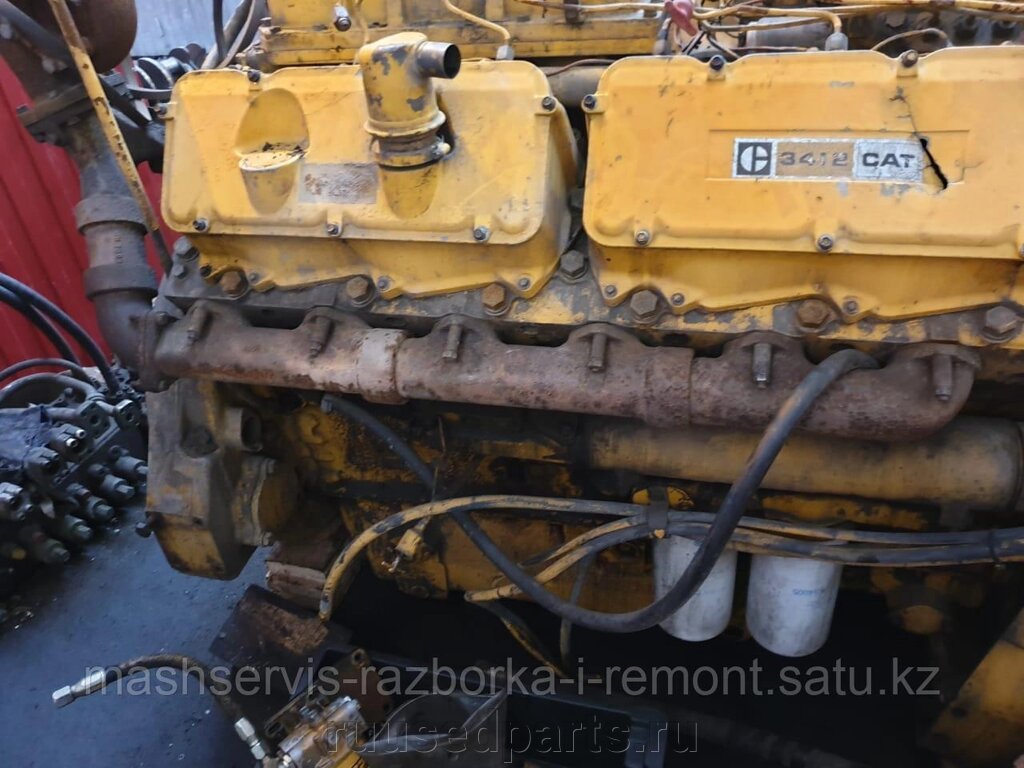 Двигатель Caterpillar 3412 от компании ГК "МашСервис" Запчасти и Ремонт спецтехники - фото 1