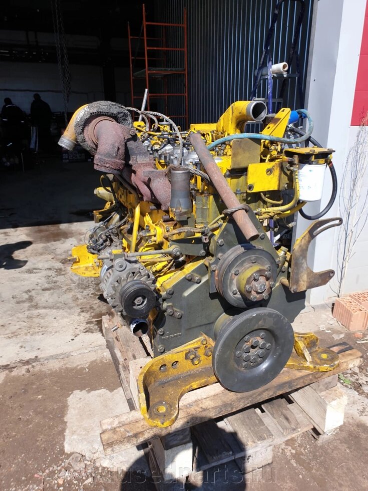 Двигатель Komatsu SA6D125E-3 в сборе PC400-7 от компании ГК "МашСервис" Запчасти и Ремонт спецтехники - фото 1
