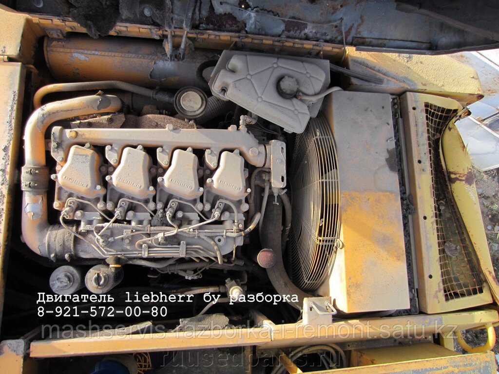 Двигатель Liebherr бу от компании ГК "МашСервис" Запчасти и Ремонт спецтехники - фото 1