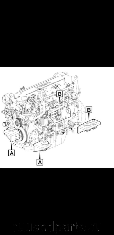 Двигатель Volvo D13 для EC480D, 15049434 от компании ГК "МашСервис" Запчасти и Ремонт спецтехники - фото 1