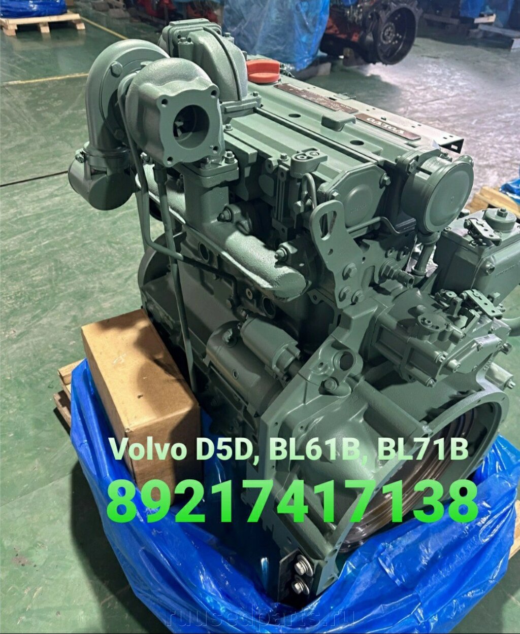 Двигатель Volvo D5D voe17216548 Deutz от компании ГК "МашСервис" Запчасти и Ремонт спецтехники - фото 1