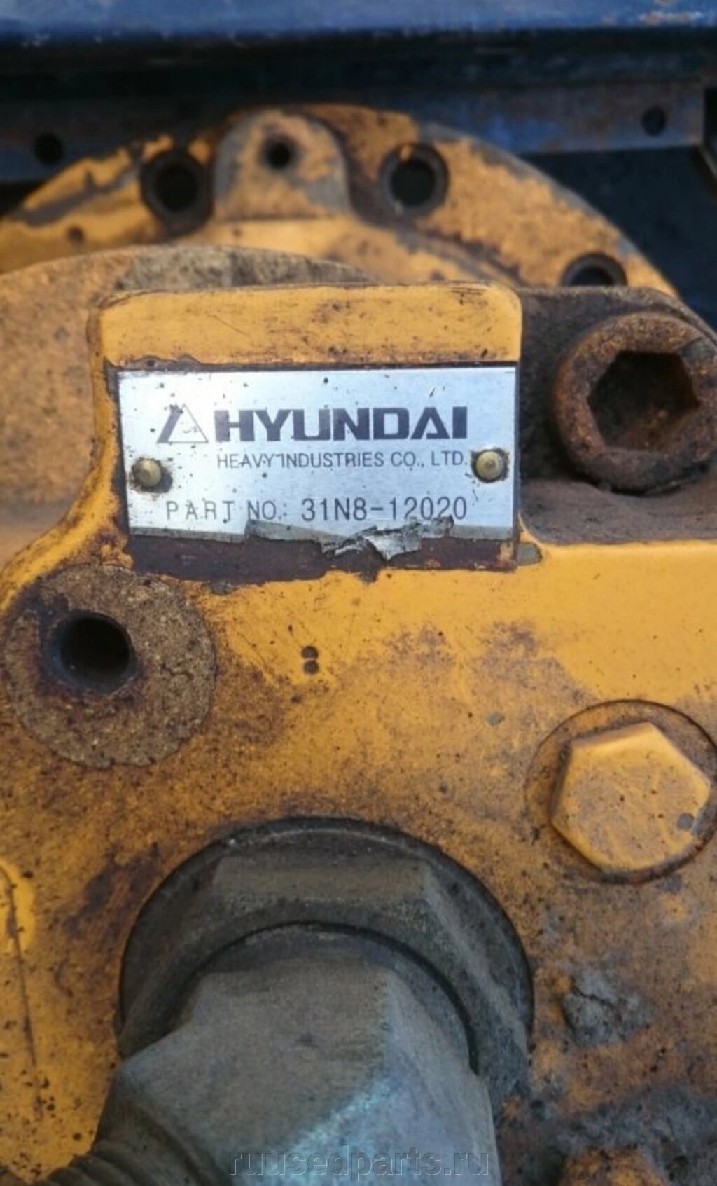 Гидромотор поворота для Hyundai R 290 и 320 от компании ГК "МашСервис" Запчасти и Ремонт спецтехники - фото 1