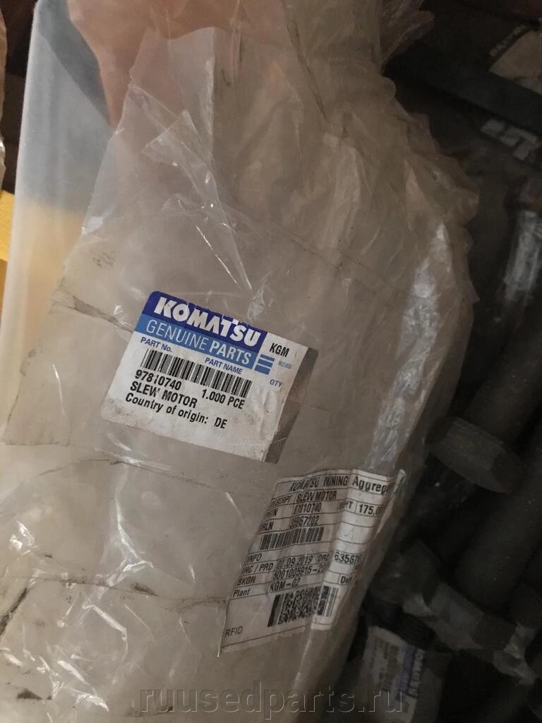 Гидромотор поворота Komatsu PC5500, 97810740 от компании ГК "МашСервис" Запчасти и Ремонт спецтехники - фото 1