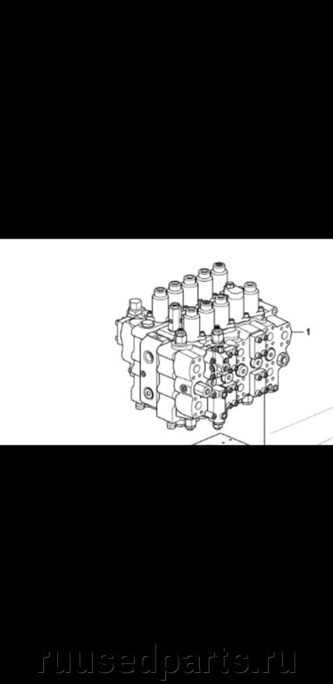 Главный гидрораспределитель Volvo EC480D VOE14641032 от компании ГК "МашСервис" Запчасти и Ремонт спецтехники - фото 1