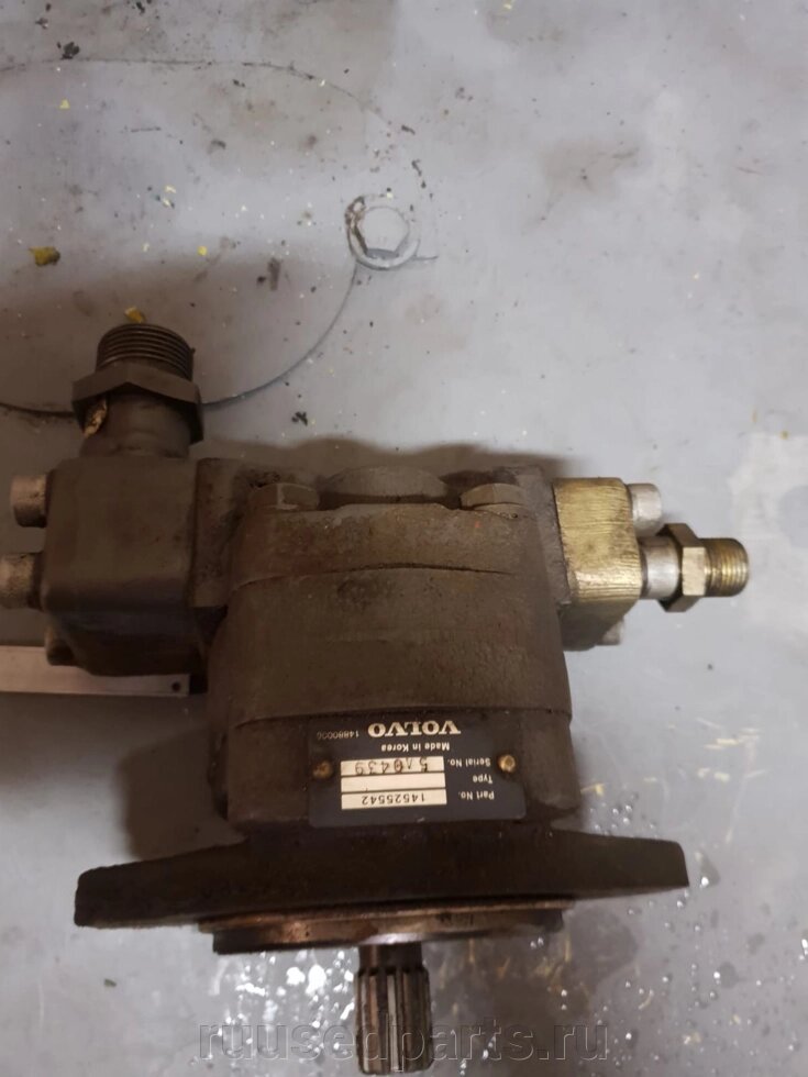 Насос Volvo 14525542, 14515979 Gear Pump Volvo EC160B, EC180B, EC210B от компании ГК "МашСервис" Запчасти и Ремонт спецтехники - фото 1