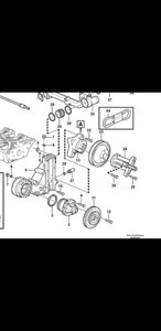 Адаптер и шкив Volvo EC290: VOE20405988 и VOE20451008