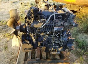 Двигатель ИСУЗУ 4НК1 ISUZU 4HK1 экскватора Hitachi и JCB в Санкт-Петербурге от компании ГК "МашСервис" Запчасти и Ремонт спецтехники