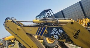 Разборка экскаватора Komatsu WB97 в Санкт-Петербурге от компании ГК "МашСервис" Запчасти и Ремонт спецтехники
