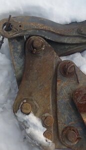 Квик-каплер быстросъем Volvo BL61, BL71, BL71B, BL61B Volvo 11886502, 15644775, 15642559 в Санкт-Петербурге от компании ГК "МашСервис" Запчасти и Ремонт спецтехники