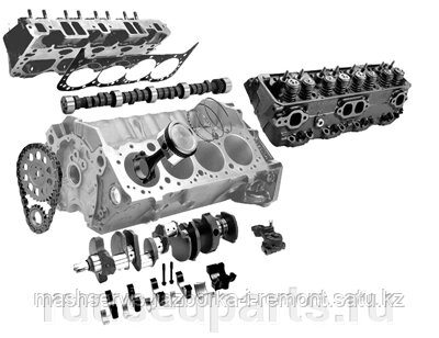 Восстановленные двигатели от компании ГК "МашСервис" Запчасти и Ремонт спецтехники - фото 1