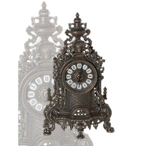 Часы каминные "Стиль Барокко", цвет антик