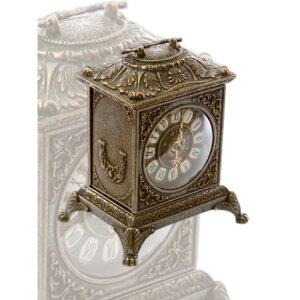 Часы каминные "Сундучок", цвет антик