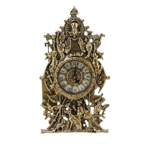 Каминные часы из бронзы "Ногейро"Bello De Bronze)