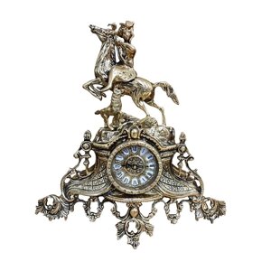 Каминные часы из бронзы "Одемира"Bello De Bronze)