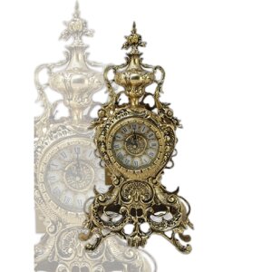 Каминные часы из бронзы "Секунда"Bello De Bronze)