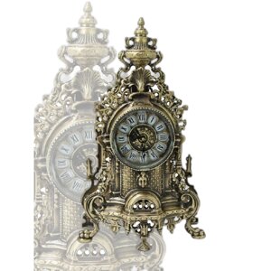 Камнные часы из бронзы "Жардим до Мар"Bello De Bronze)