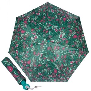 Зонт складной "Кашемир" зеленый