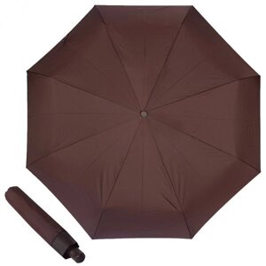 Зонт складной "Кватро" коричневый