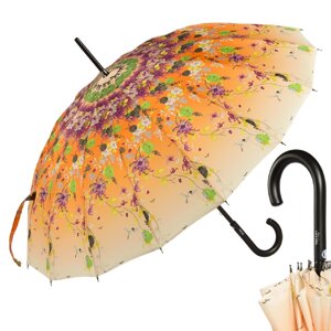 Зонт-трость "Хэруми", желтый