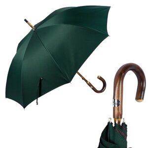 Зонт-трость "Каштан-пойнт" зеленый