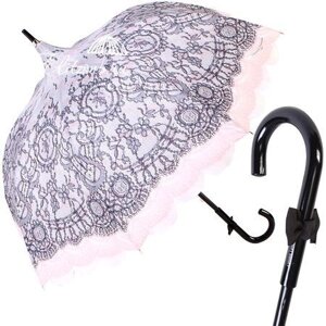 Зонт-трость "Кружевной" от дождя и солнца