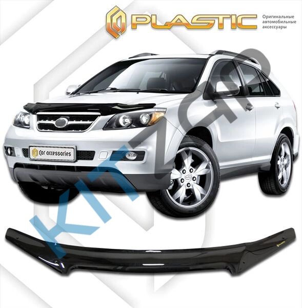 Дефлектор капота BYD S6 "Фирма CA-plastic" черный 2010010109332 BYD от компании КСТ-ПРОГРЕСС - фото 1