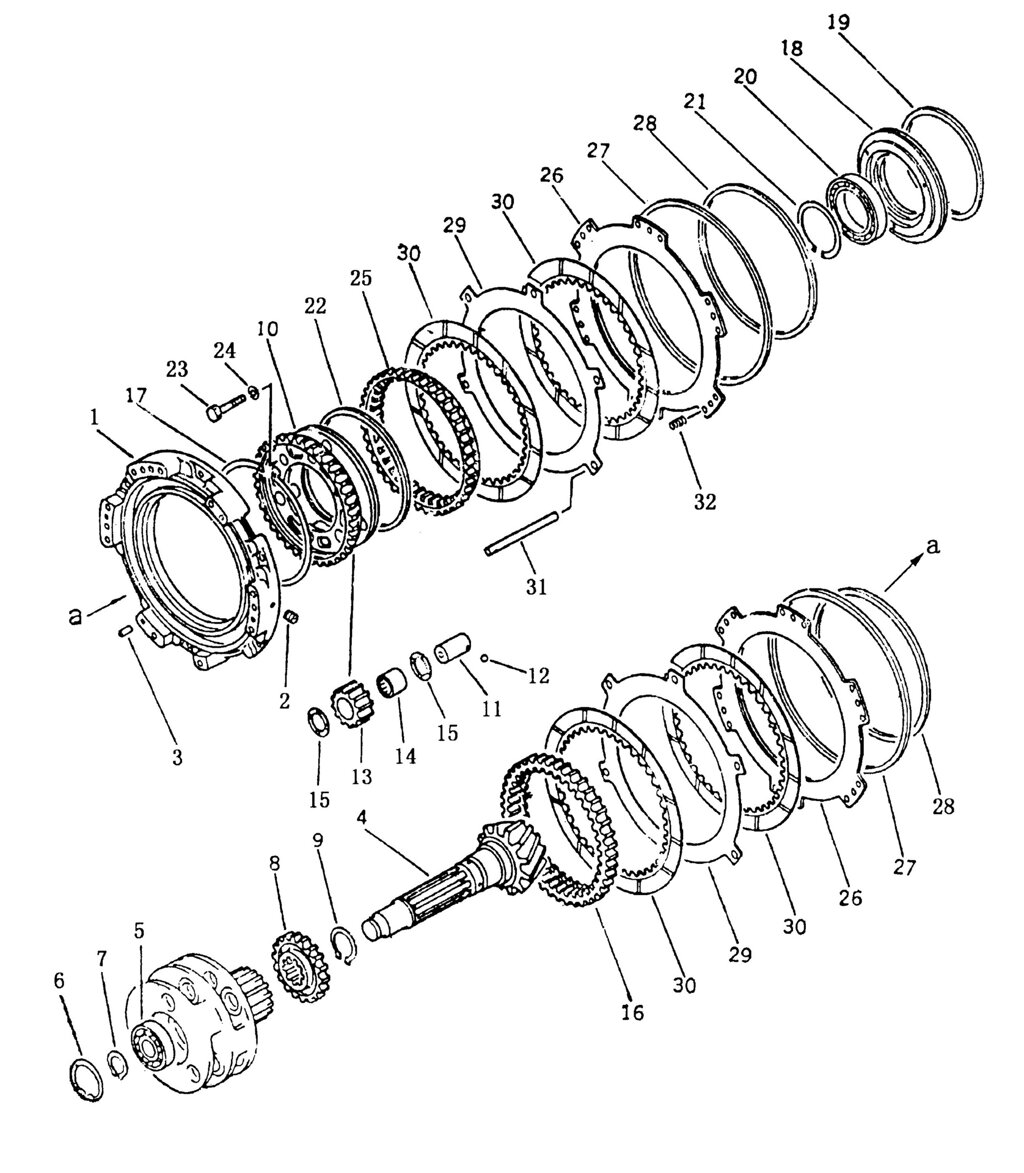 Диск SD-16 наружный (2,3 передачи), SHANTUI, 16Y-15-00003 от компании КСТ-ПРОГРЕСС - фото 1