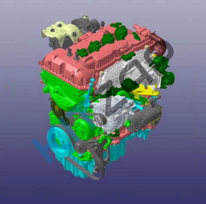 Двигатель в сборе DT1-0000E161AA Jaecoo J7 от компании КСТ-ПРОГРЕСС - фото 1