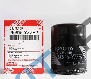 Фильтр масляный "Фирма Toyota" 90915-YZZE2 Lifan Breez от компании КСТ-ПРОГРЕСС - фото 1