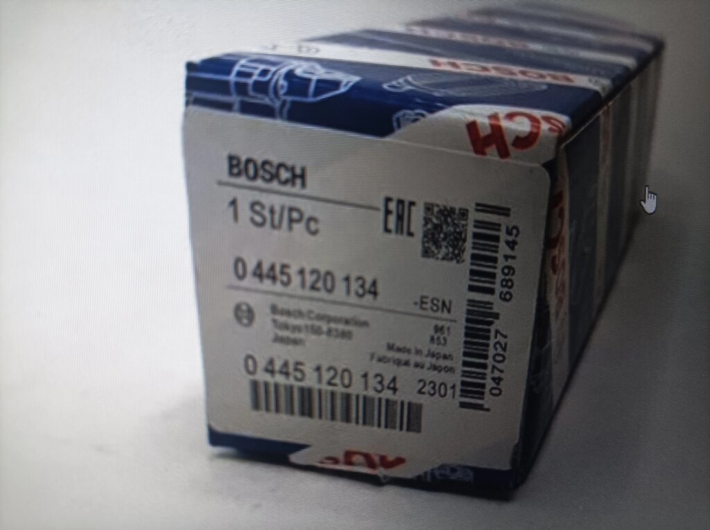 Форсунка топливная BOSCH 0445120134 от компании КСТ-ПРОГРЕСС - фото 1