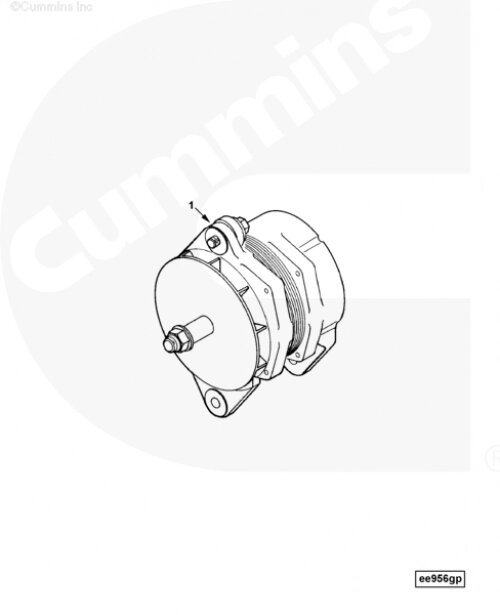 Генератор для двигателя Cummins 6CT от компании КСТ-ПРОГРЕСС - фото 1