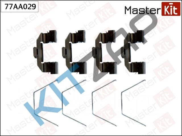 Комплект ремонтный переднего суппорта "Фирма MasterKit" 77AA029 FAW B50 от компании КСТ-ПРОГРЕСС - фото 1