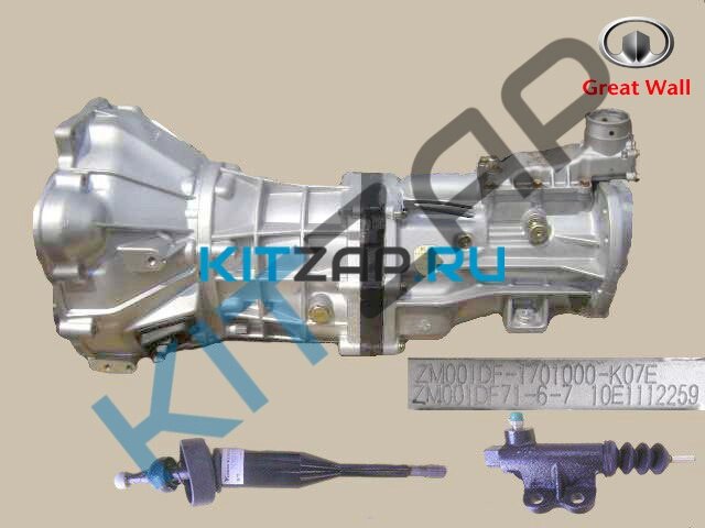 Коробка передач (2010) (старый салон) 1701000-K07E Hover H3 (2.0L) от компании КСТ-ПРОГРЕСС - фото 1