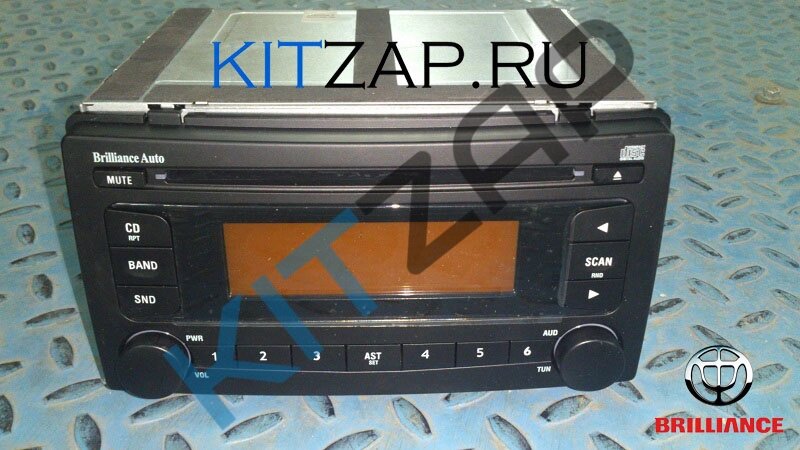 Магнитола cd (без mp3)  3015185 Brilliance M2 от компании КСТ-ПРОГРЕСС - фото 1