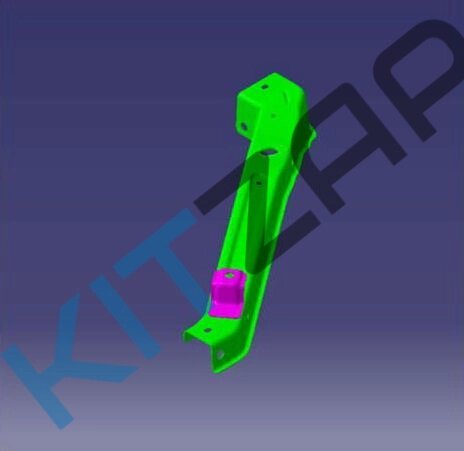 Панель передняя радиатора правая под фару 501004906AADYJ Omoda C5 от компании КСТ-ПРОГРЕСС - фото 1