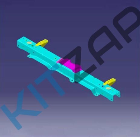 Панель передняя радиатора верхняя 501005024AADYJ Omoda C5 от компании КСТ-ПРОГРЕСС - фото 1