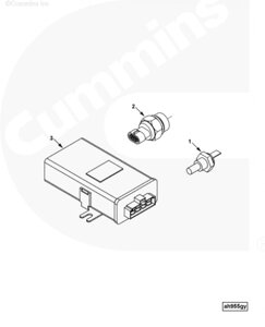 Модуль управления для двигателя Cummins A1400 A1700 A2300