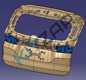 Дверь задка багажника F18-6301010BA-DY Jetour X70 PLUS