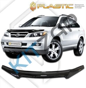 Дефлектор капота BYD S6 "Фирма CA-plastic" черный 2010010109332 BYD