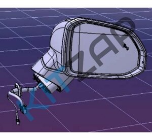 Зеркало заднего вида правое F16-8202P08AA-DQ Jetour Dashing