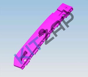 Кронштейн переднего бампера правый F16-2803532CA Jetour Dashing