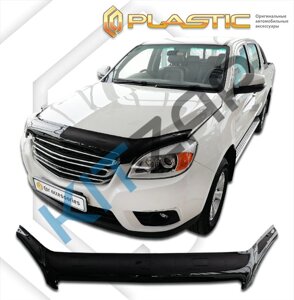 Дефлектор капота "Фирма CA-plastic" черный 2010060115321 JAC T6