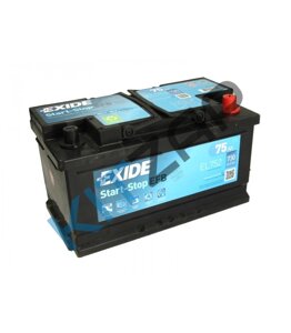 Аккумулятор Exide EL752 Hover