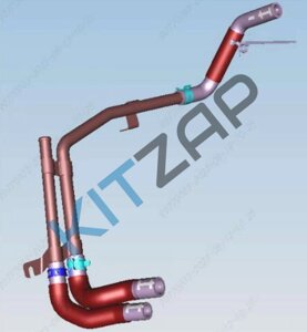 Трубка системы охлаждения F08-1303410HD Jetour Dashing
