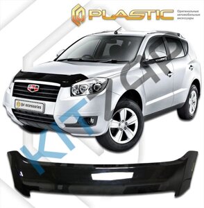 Дефлектор капота "Фирма CA-plastic" черный 2010010109417 Geely Emgrand X7