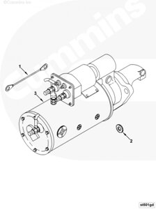 Стартер для двигателя Cummins V28